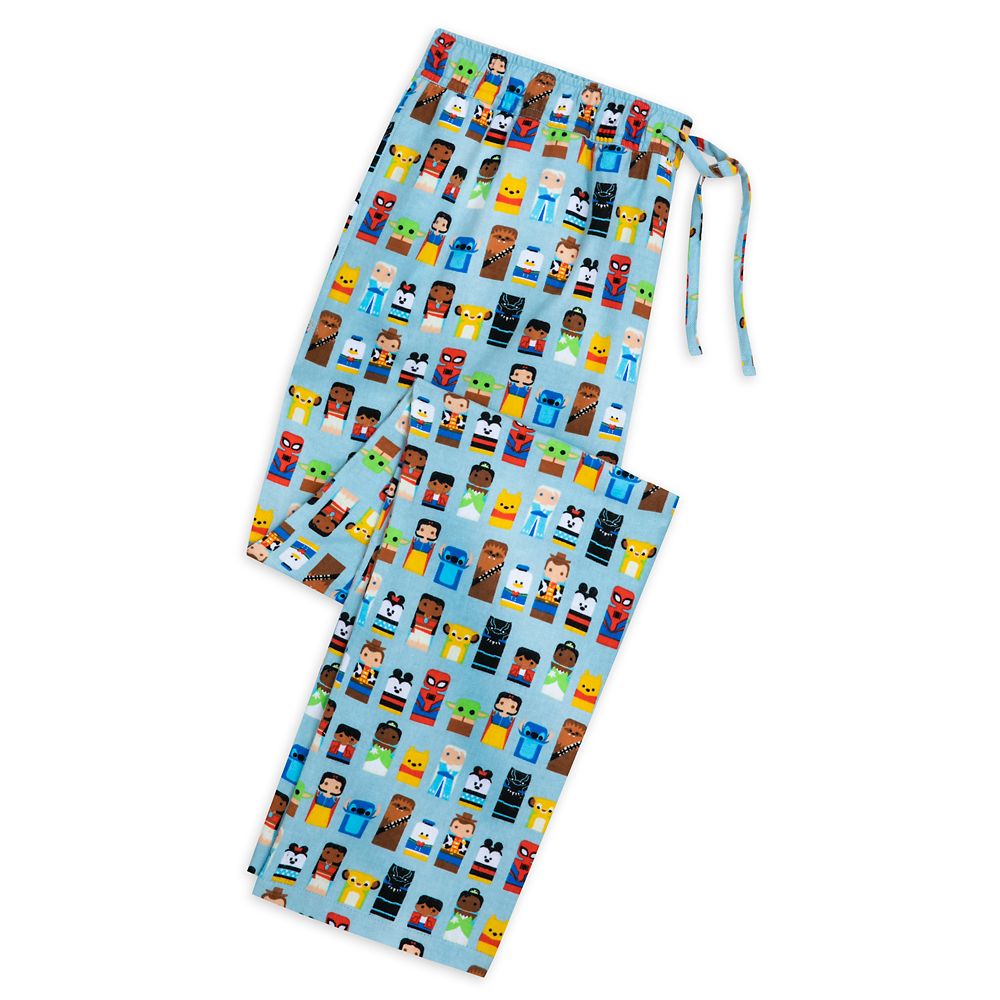 Disney100 Unified Characters Sleep Pants for Adults is now available for purchase