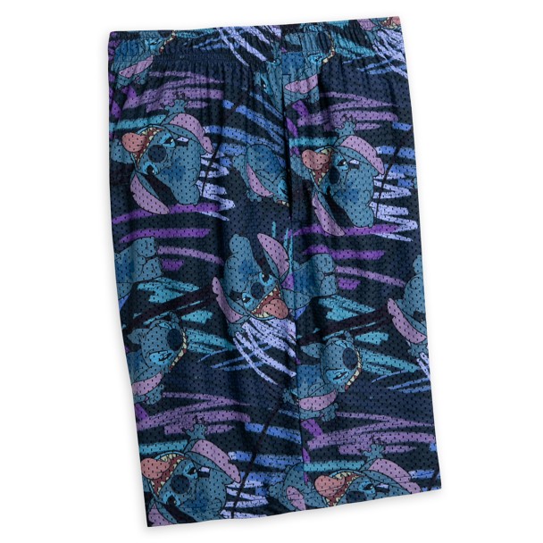Soft Lilo and Stitch Faces Grey Pajama Shorts for Women