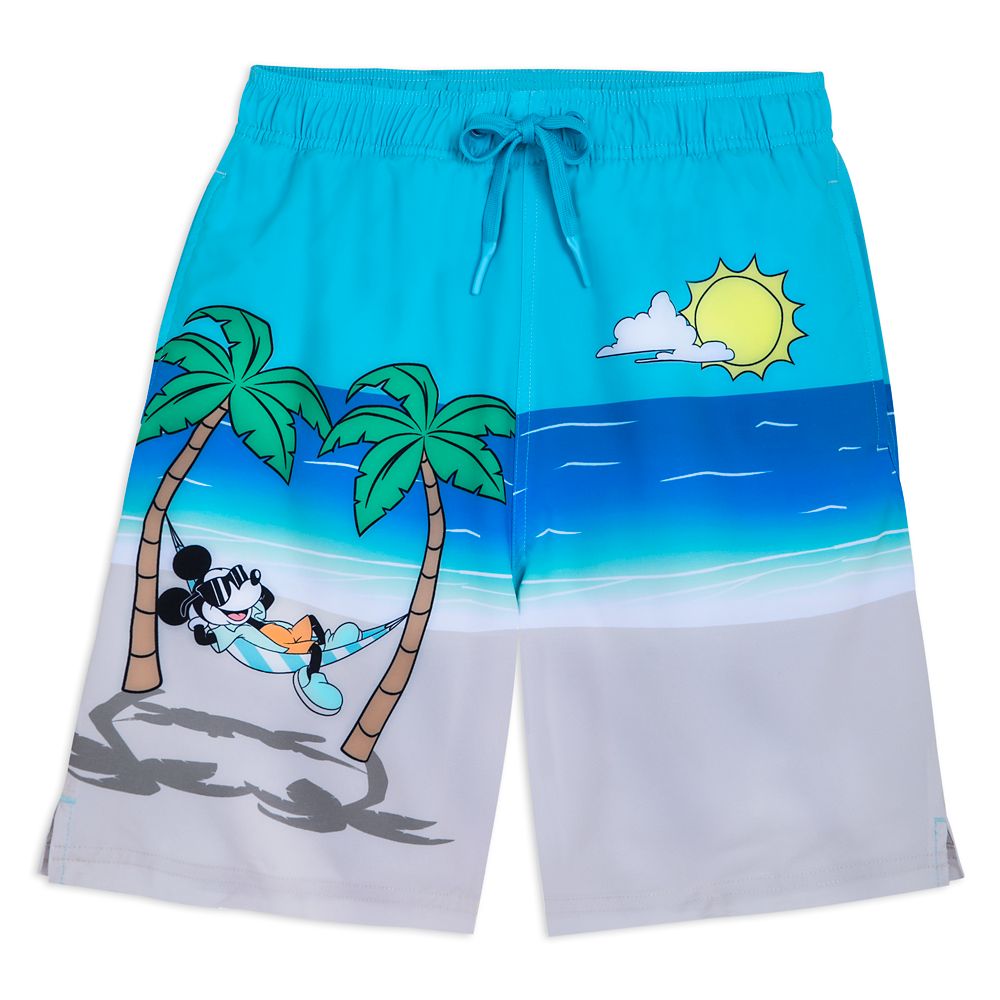 Mickey Mouse Swim Trunks for Men now out