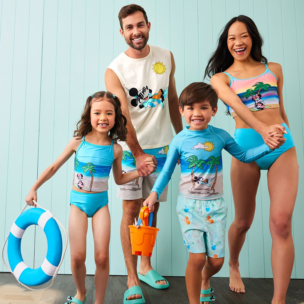 Mickey Mouse Swim Trunks for Men