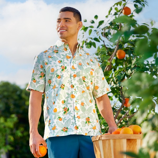 Orange Bird Button Down Woven Shirt by Reyn Spooner – EPCOT International Flower & Garden Festival 2024