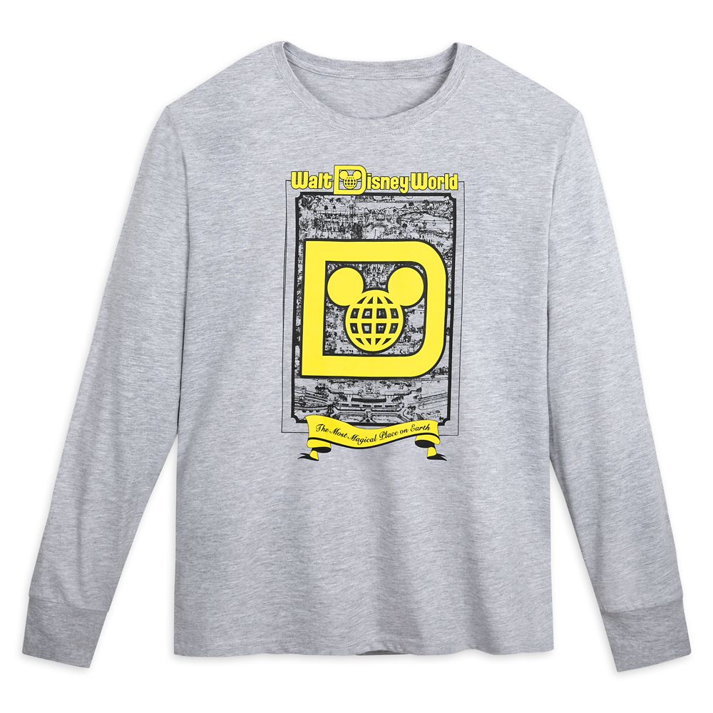 Walt Disney World Logo Long Sleeve T-Shirt for Adults is now available for purchase