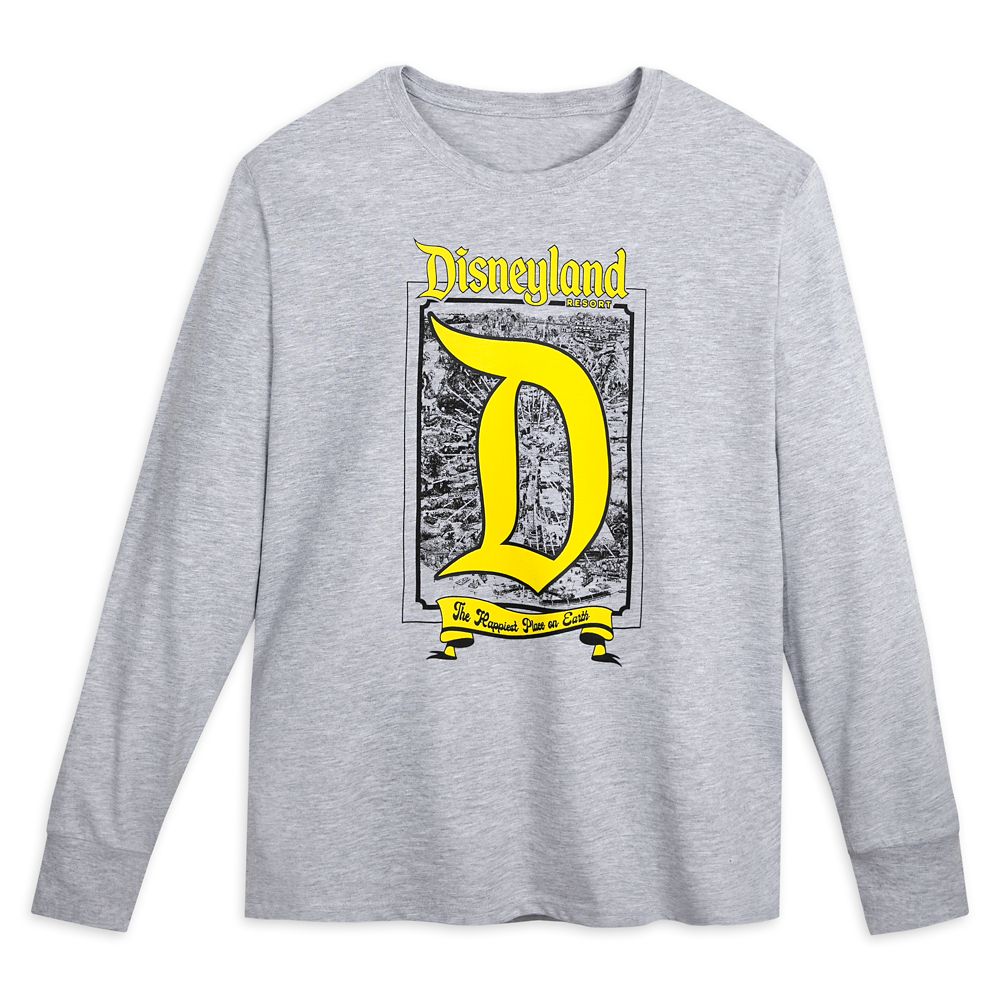 Disneyland Logo Long Sleeve T-Shirt for Adults now available online