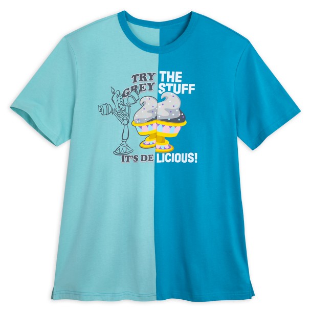 Lumiere ''Try the Grey Stuff'' T-Shirt for Adults – Beauty and the Beast