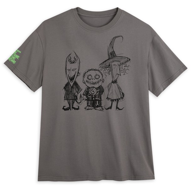 Lock, Shock and Barrel Glow-in-the Dark T-Shirt for Adults – The Nightmare Before Christmas