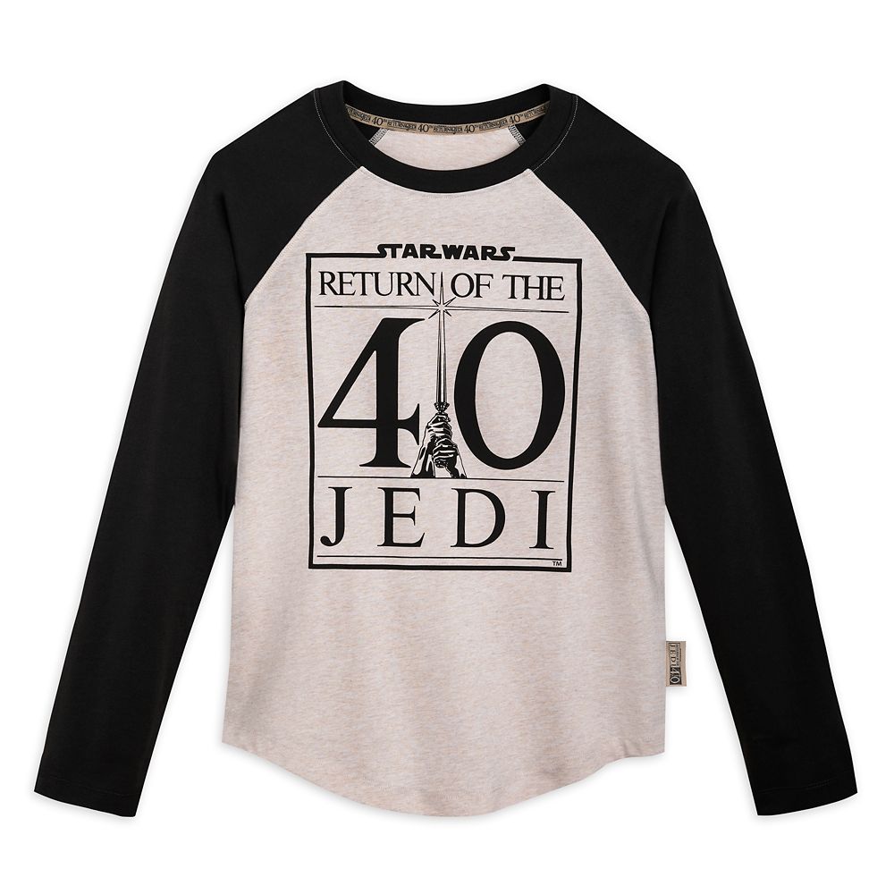 Star Wars: Return of the Jedi 40th Anniversary Long Sleeve Top for Adults is now available