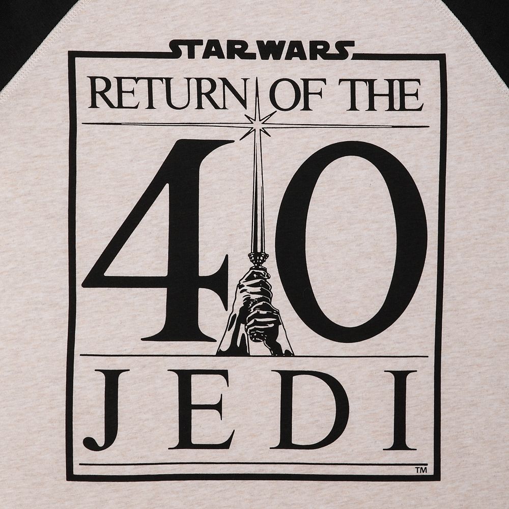 Star Wars: Return of the Jedi 40th Anniversary Long Sleeve Top for Adults