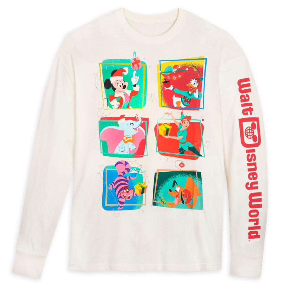 Disney Classics Christmas Long Sleeve T-Shirt for Adults – Walt Disney World – Buy Online Now