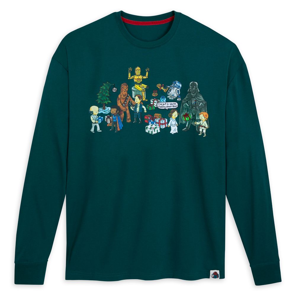 Star Wars Holiday Long Sleeve T-Shirt for Adults Official shopDisney