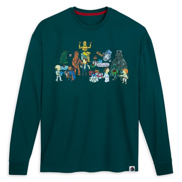 Star Wars Holiday Long Sleeve T-Shirt for Adults
