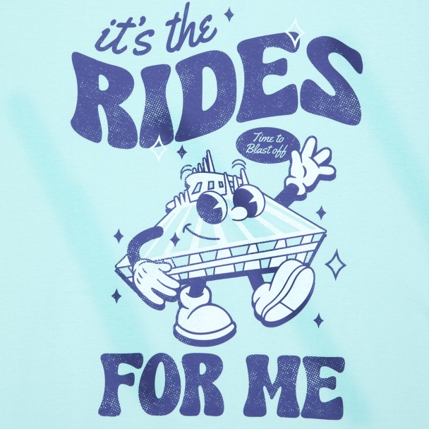 Space Mountain Long Sleeve T-Shirt for Adults