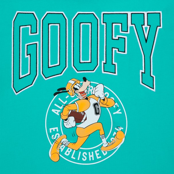 Goofy Football Long Sleeve T-Shirt for Men – Disneyland