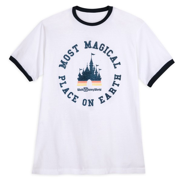 Walt Disney World ''Most Magical Place on Earth'' Ringer T-Shirt for Adults