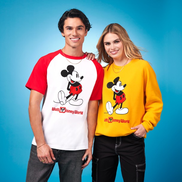 Mickey Mouse Standing Family Matching T-Shirt for Adults Walt Disney World