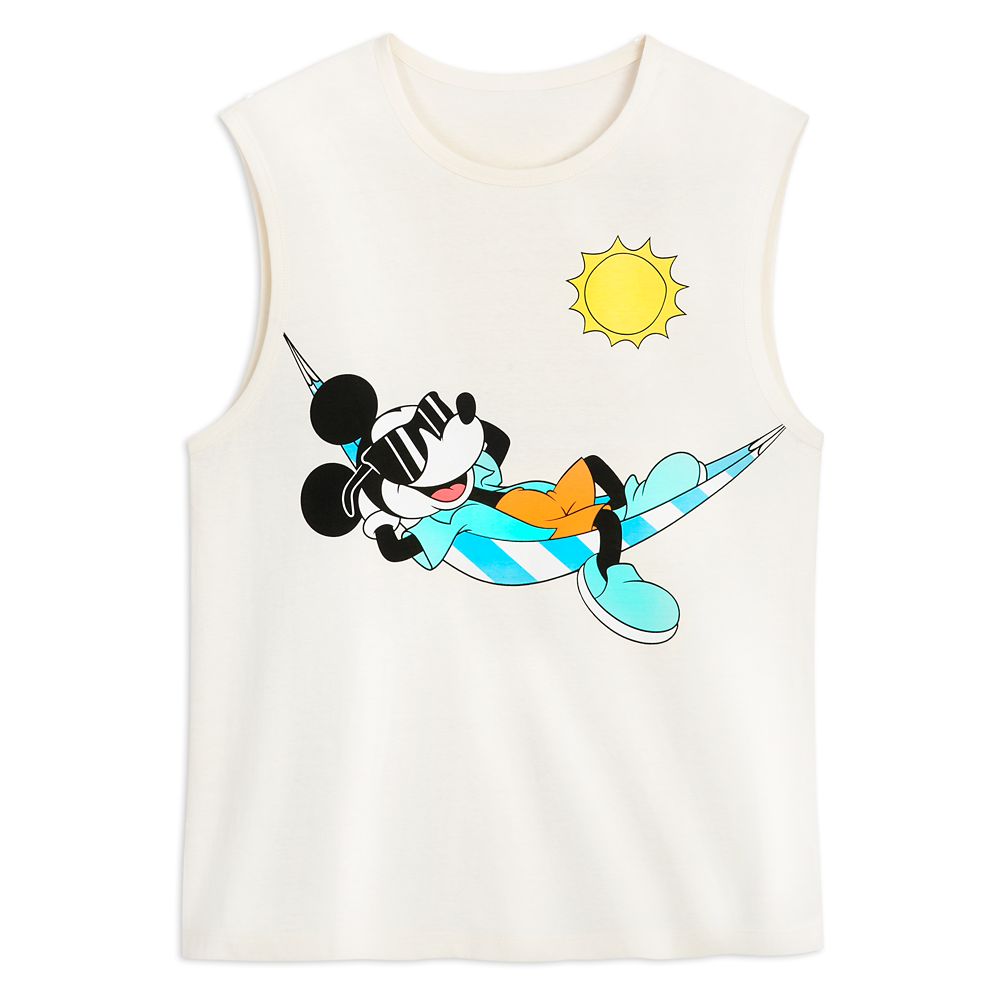 Disney Women's Tank Top - Walt Disney World 2021 Logo - Mickey Mouse