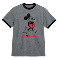Mickey Mouse Standing Ringer T-Shirt for Adults – Walt Disney World