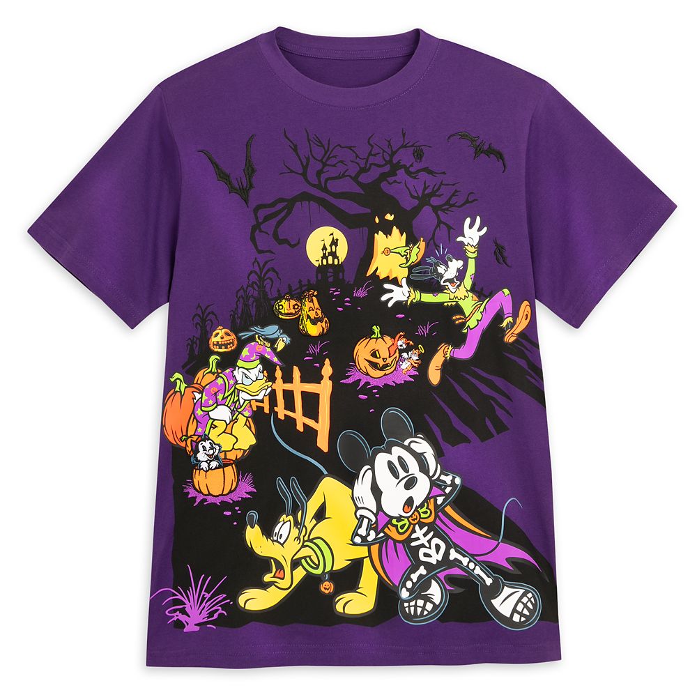 Mickey Mouse and Friends Halloween Fashion T-Shirt for Adults