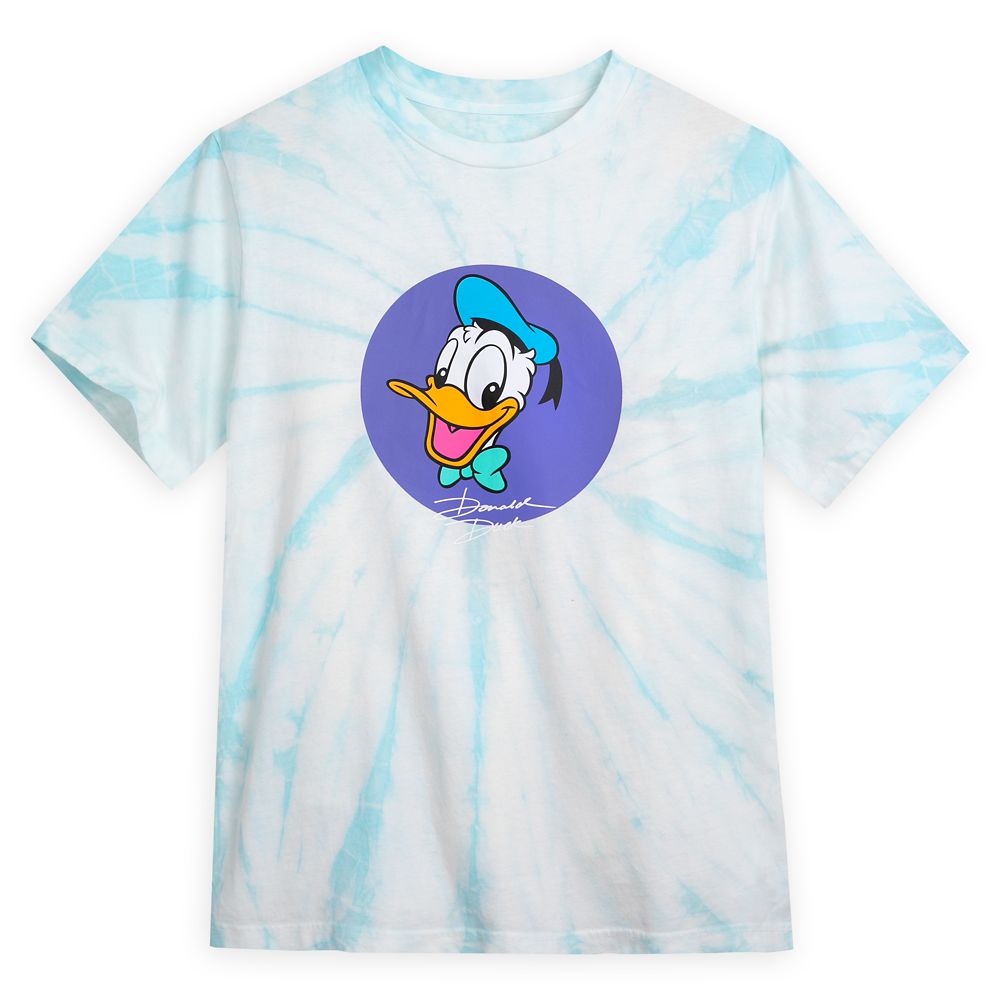 Donald Duck Tie-Dye T-Shirt for Adults now available for purchase