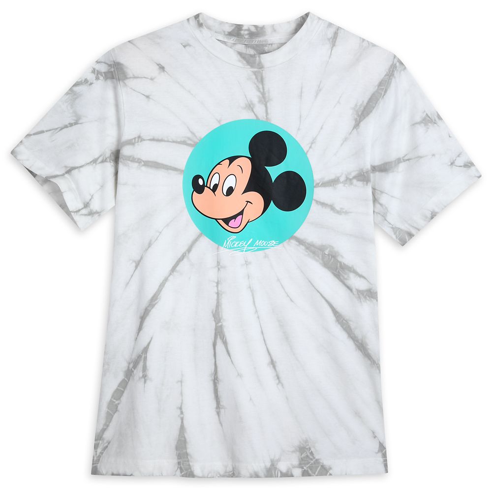 Mickey Mouse Tie-Dye T-Shirt for Adults Official shopDisney