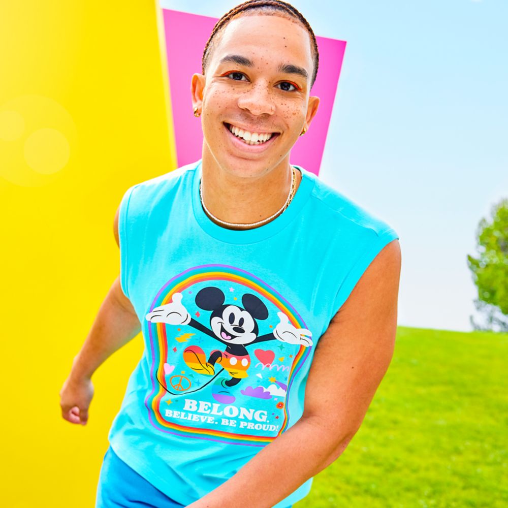 Mickey Mouse Tank Top for Adults &ndash; Disney Pride Collection