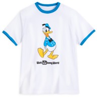 Donald Duck Ringer T-Shirt for Adults – Walt Disney World