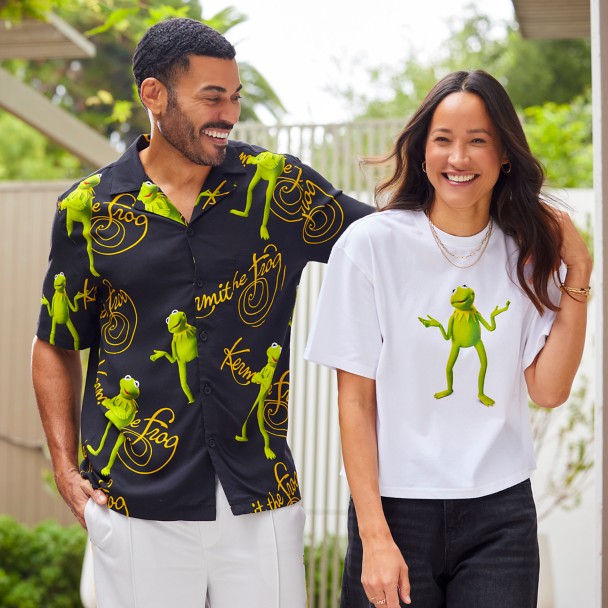 Kermit Woven Shirt for Adults – The Muppets