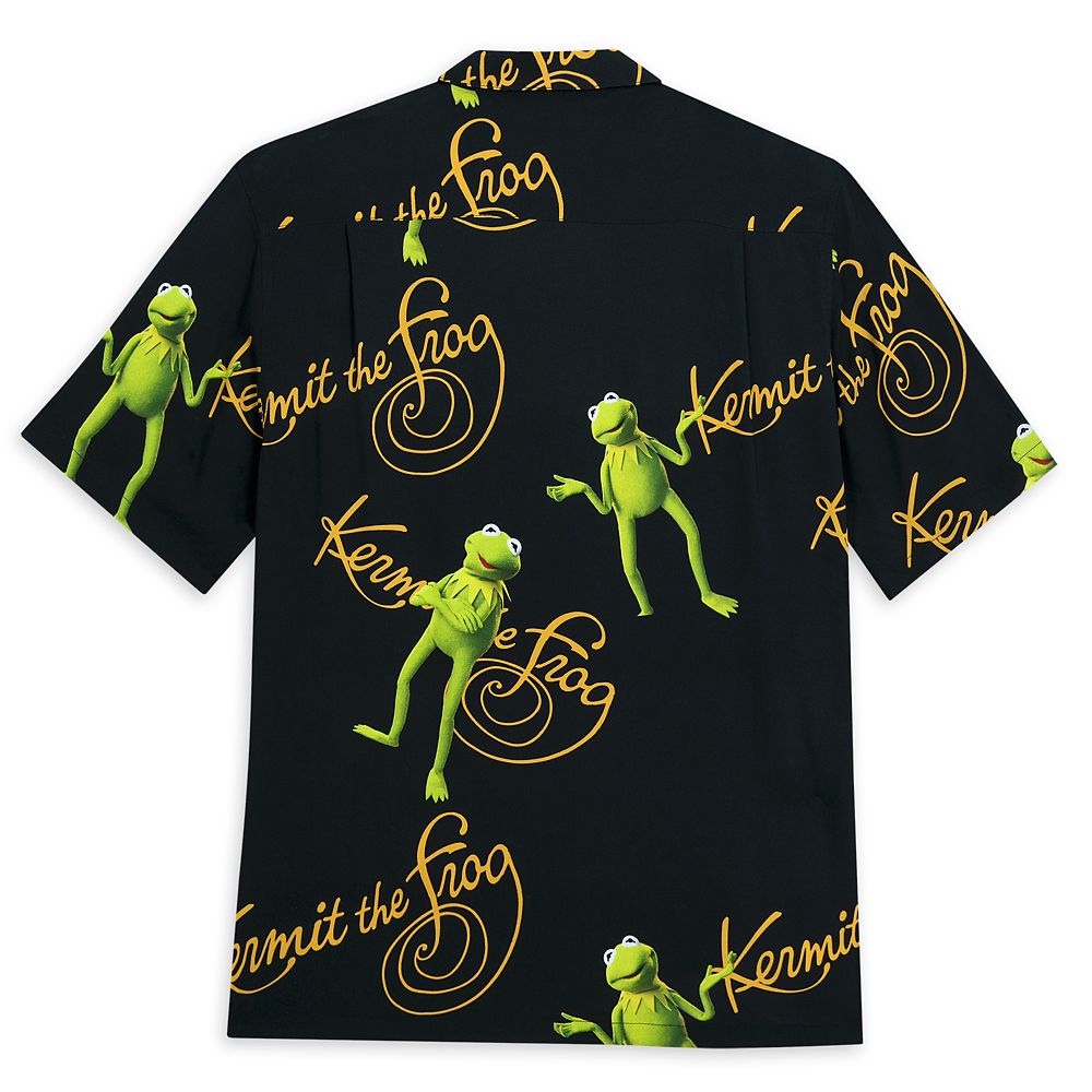 Kermit Woven Shirt for Adults – The Muppets