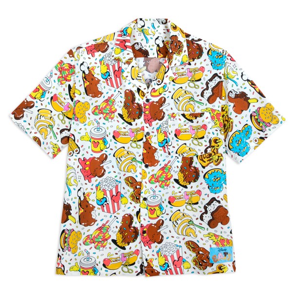 Disney Parks Food Woven Shirt for Adults