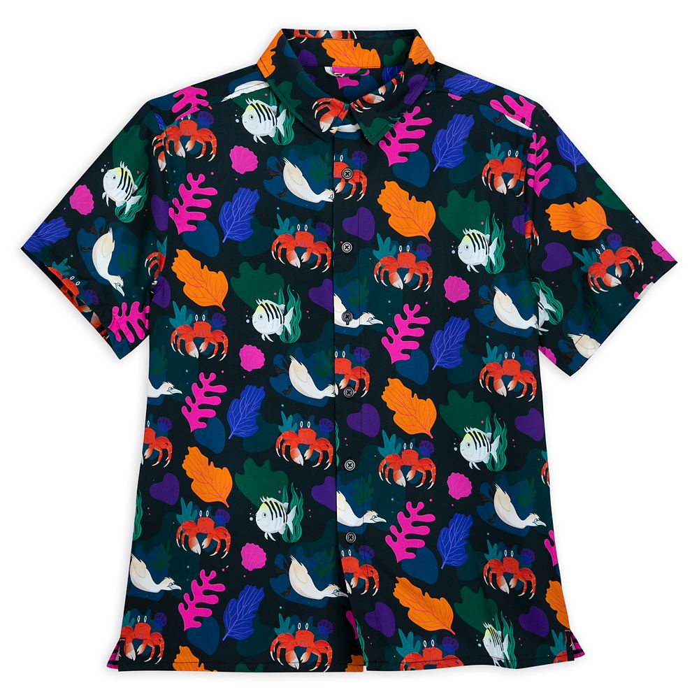 The Little Mermaid Woven Shirt for Men  Live Action Film Official shopDisney