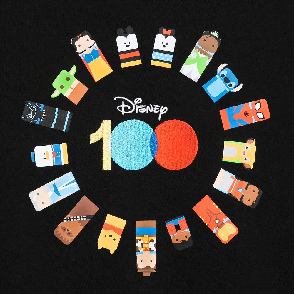 Disney100 Unified Characters T-Shirt for Adults