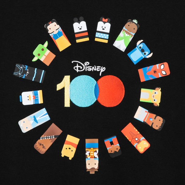 Disney100 Unified Characters T-Shirt for Adults