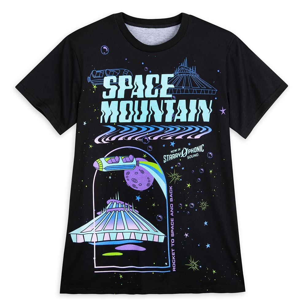 Space Mountain T-Shirt for Adults now out for purchase