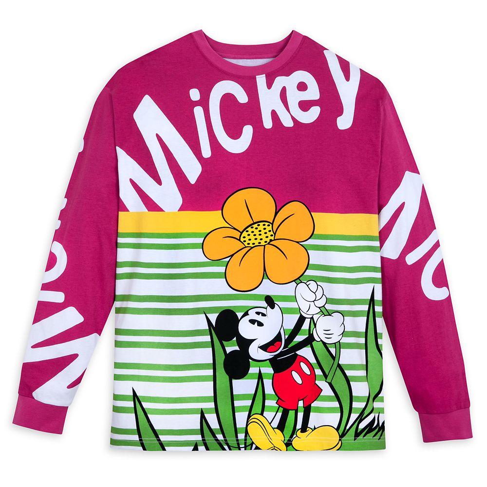 Mickey Mouse Long Sleeve T-Shirt for Adults Official shopDisney