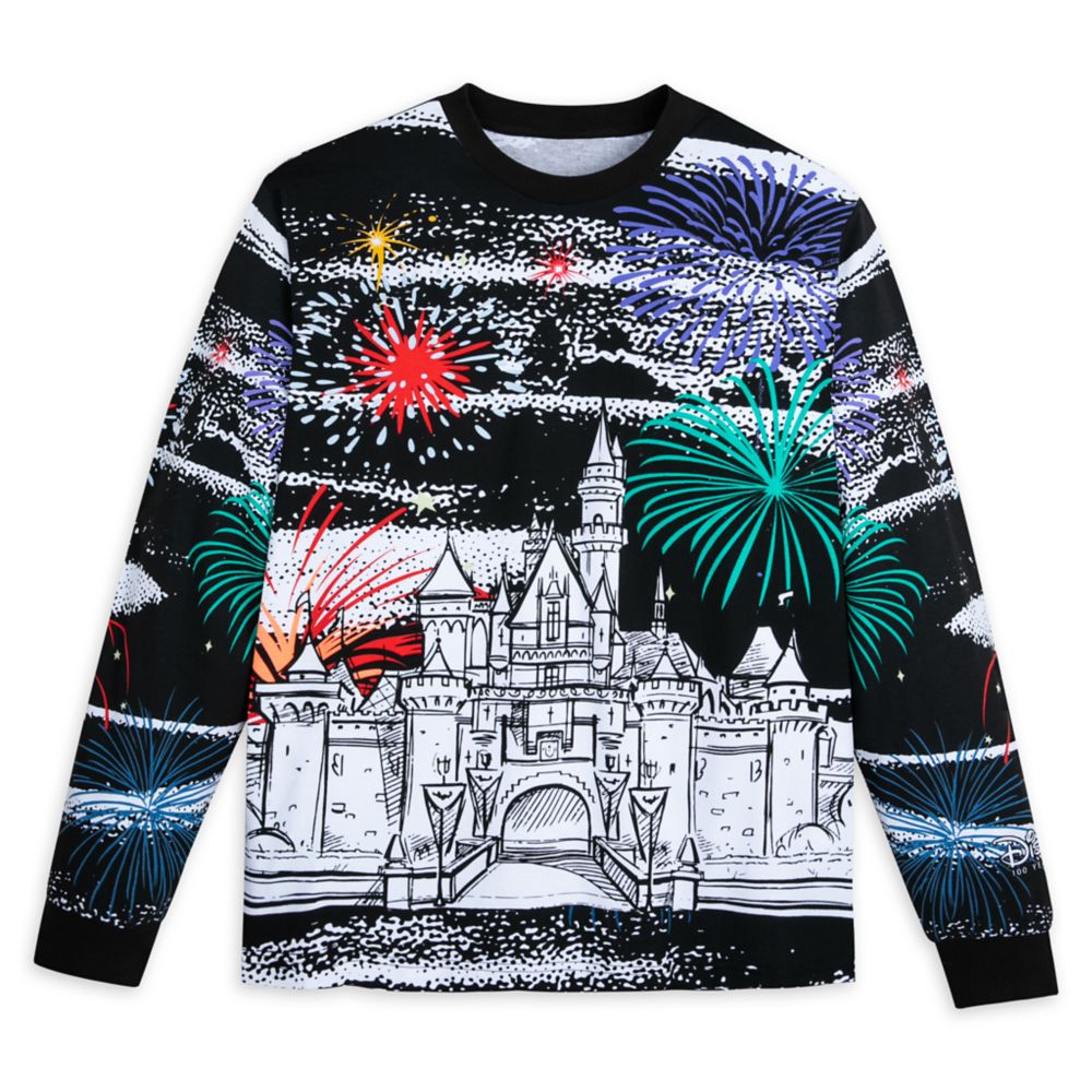 Sleeping Beauty Castle Fashion Pullover Top for Adults  Disney100  Disneyland