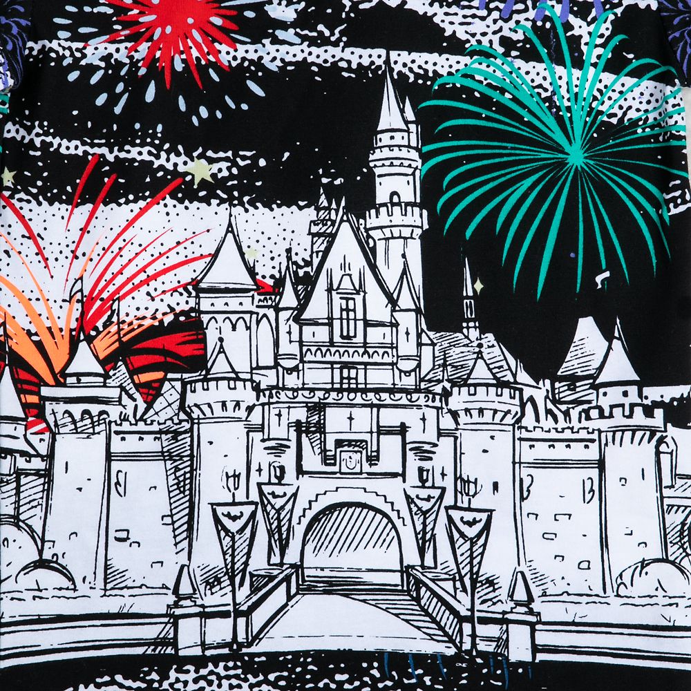 Sleeping Beauty Castle Fashion Pullover Top for Adults – Disney100 – Disneyland