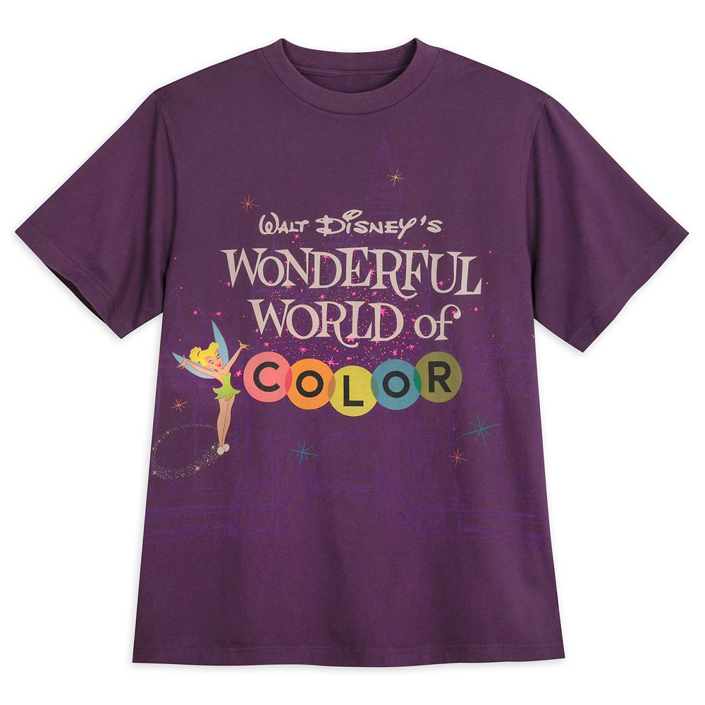 Tinker Bell – Walt Disney’s Wonderful World of Color T-Shirt for Adults – Disney100 – Buy Now