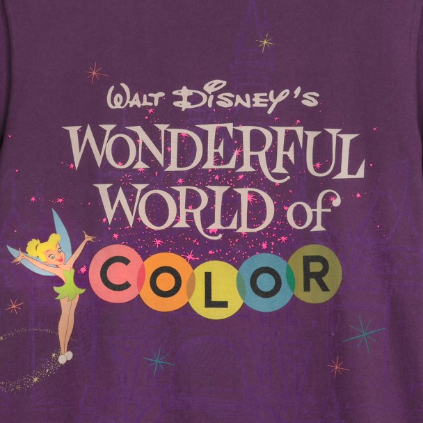Tinker Bell – Walt Disney's Wonderful World of Color T-Shirt for Adults – Disney100