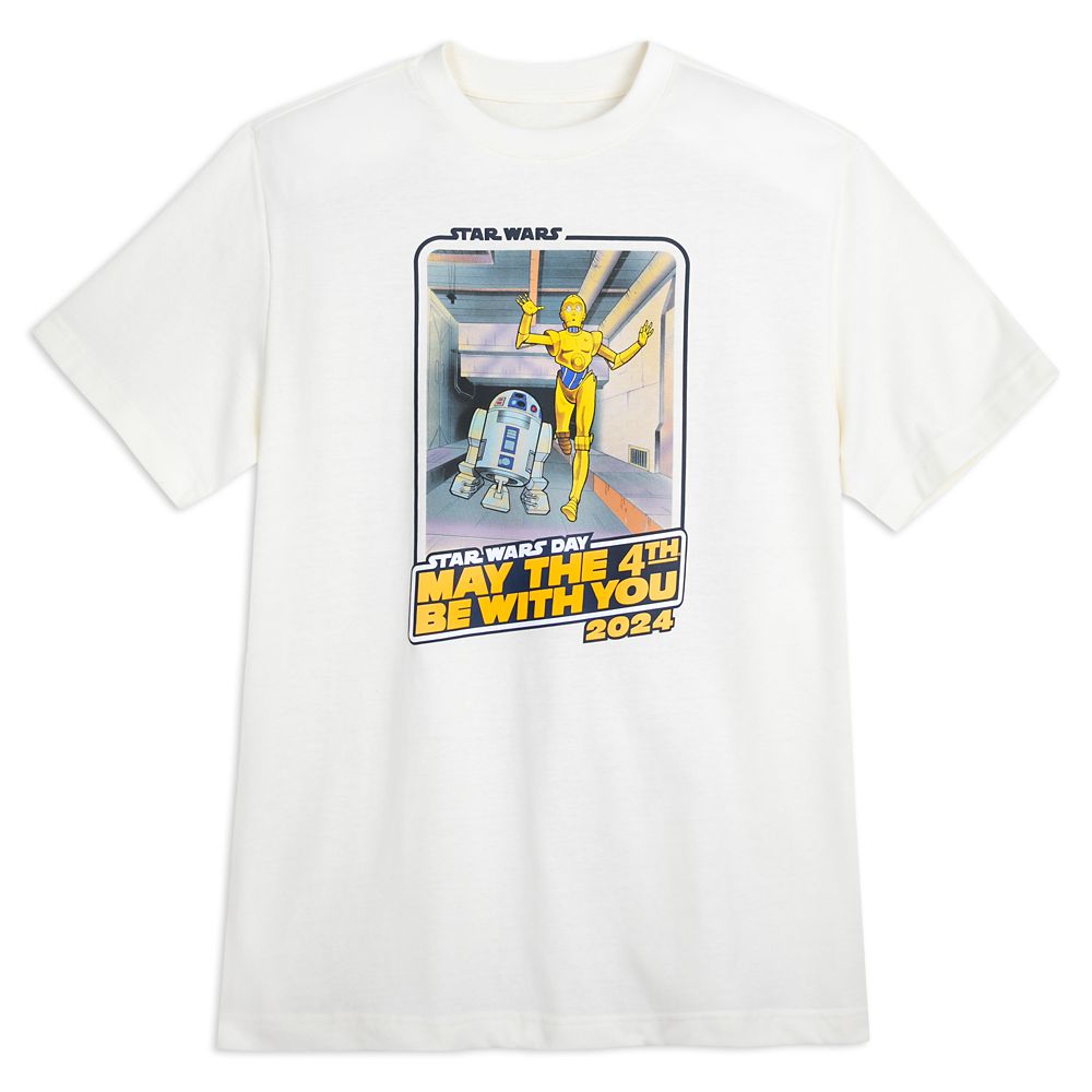 Star Wars: May the 4th Be with You 2024 T-Shirt for Adults Official shopDisney
