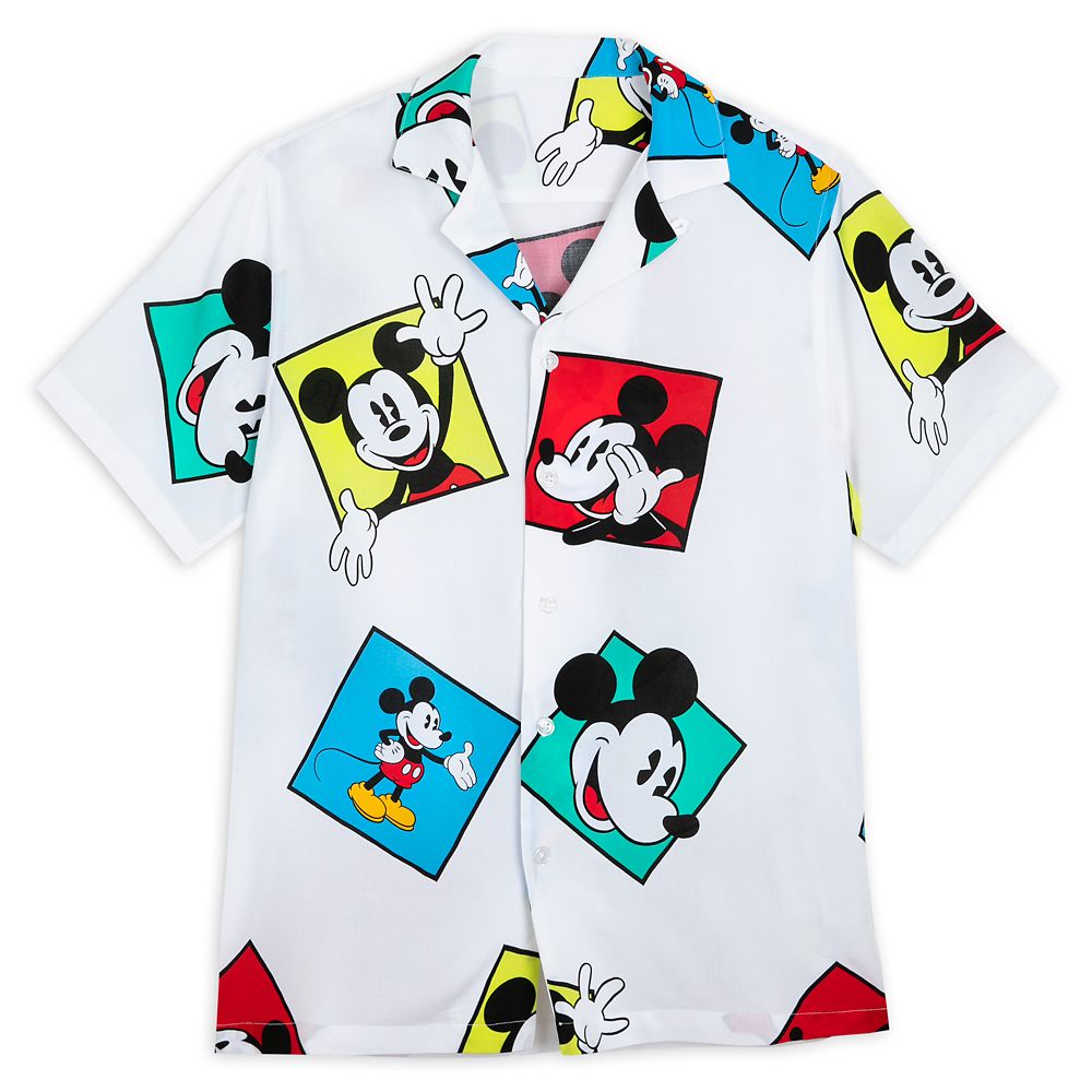 Mickey Mouse Woven Shirt for Men – Mickey & Co. released today
