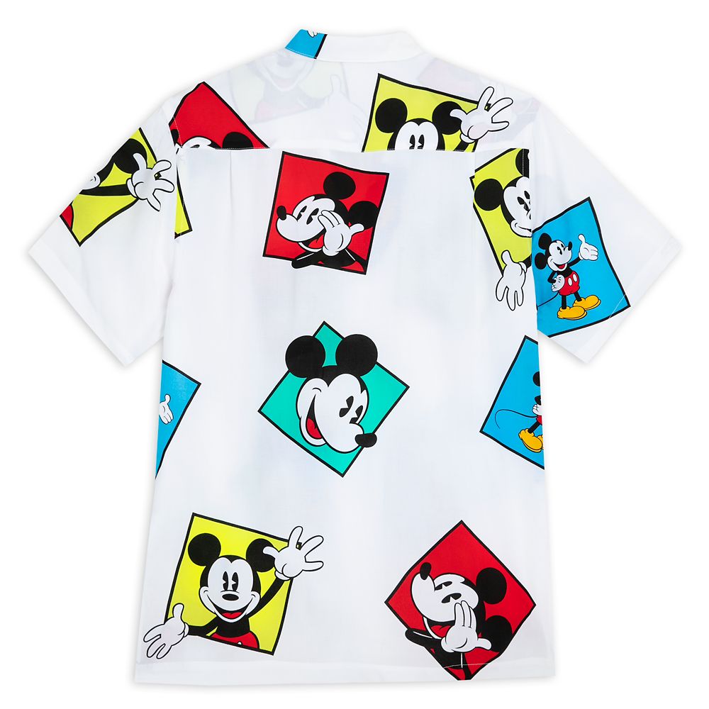 Mickey Mouse Woven Shirt for Men &ndash; Mickey & Co.