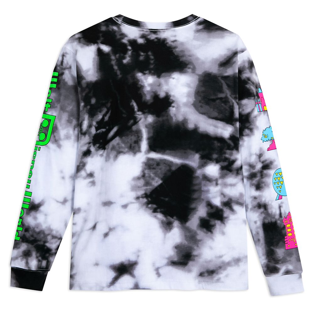 Mickey Mouse Tie-Dye Long Sleeve T-Shirt for Adults – Walt Disney World 2024