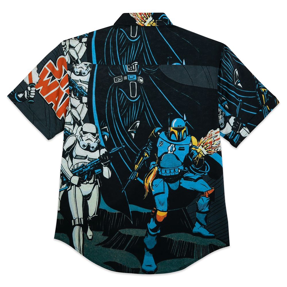 Star Wars ''Space In-Vaders'' Button Down Shirt for Adults by RSVLTS