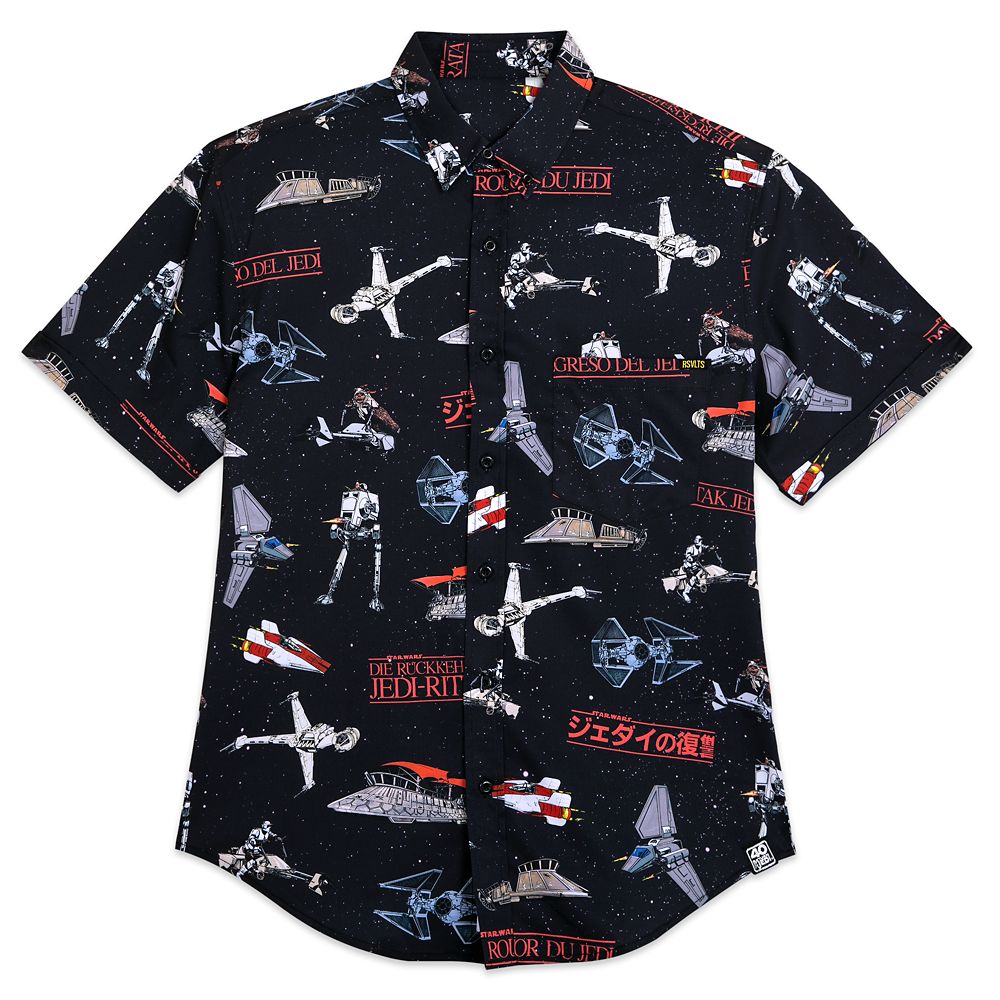 Star Wars ”Let’s Cruise” Button Down Shirt for Adults by RSVLTS is available online for purchase