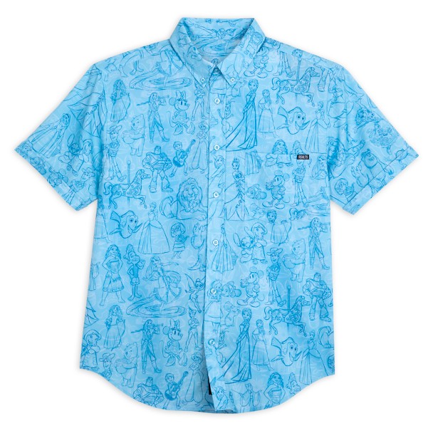 Disney ''Sketch'' Button Down Shirt for Adults by RSVLTS