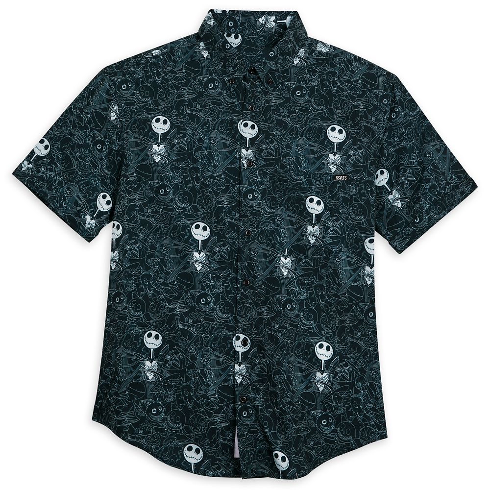 The Nightmare Before Christmas ”Bone Daddy” Button Down Shirt for Adults by RSVLTS – Purchase Online Now