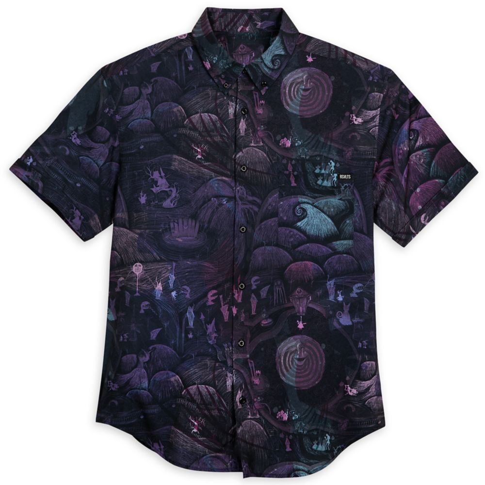 The Nightmare Before Christmas ”Halloween Town” Button Down Shirt for Adults by RSVLTS has hit the shelves