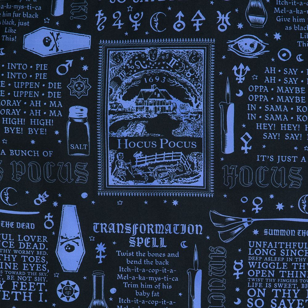 Hocus Pocus ''BOOOOOK'' Button Down Shirt for Adults by RSVLTS