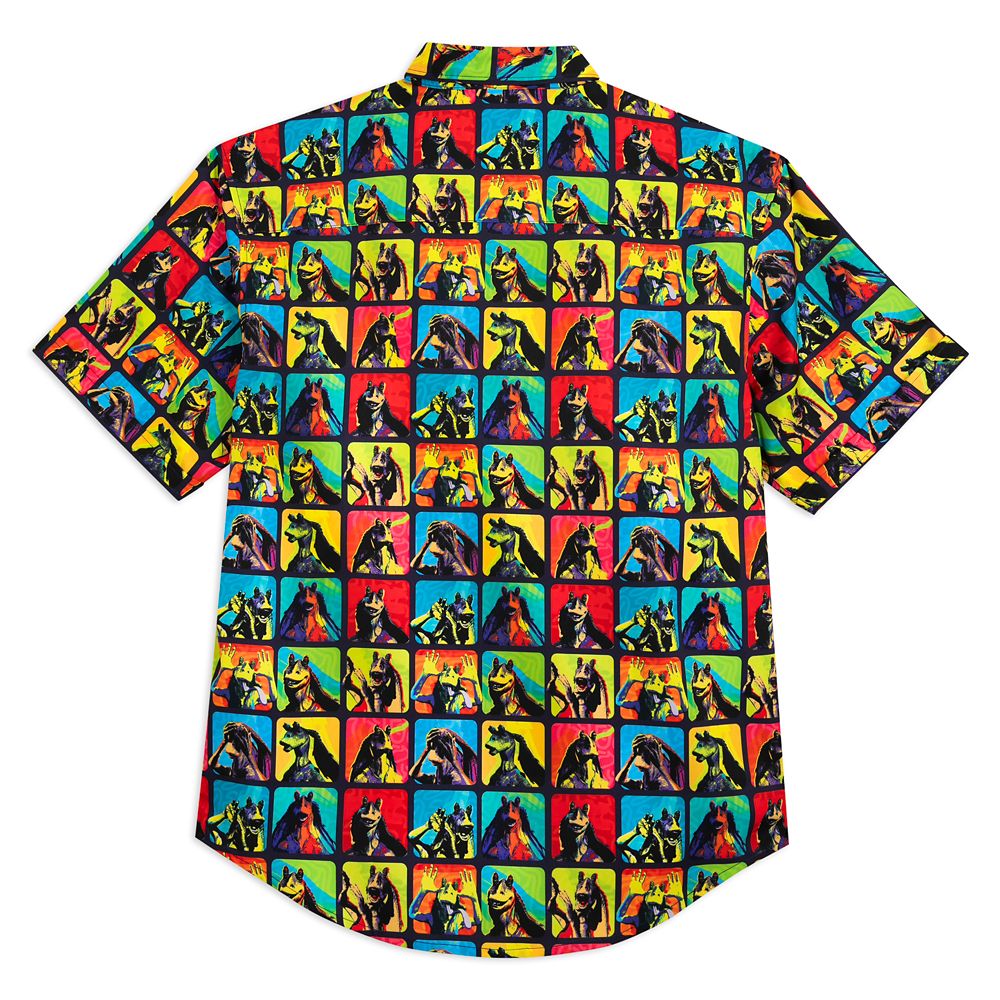 Star Wars ''Jar Pop'' Button Down Shirt for Adults by RSVLTS