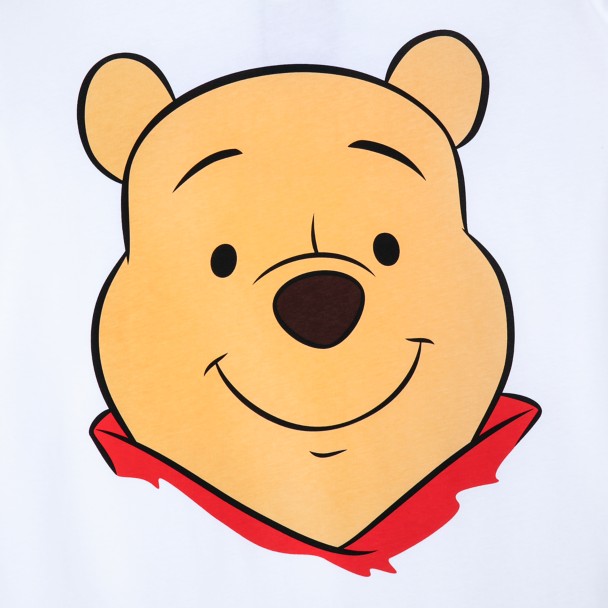 winnie the pooh face outline