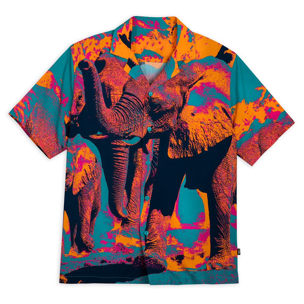 National Geographic Elephants Woven Shirt for Men is now available